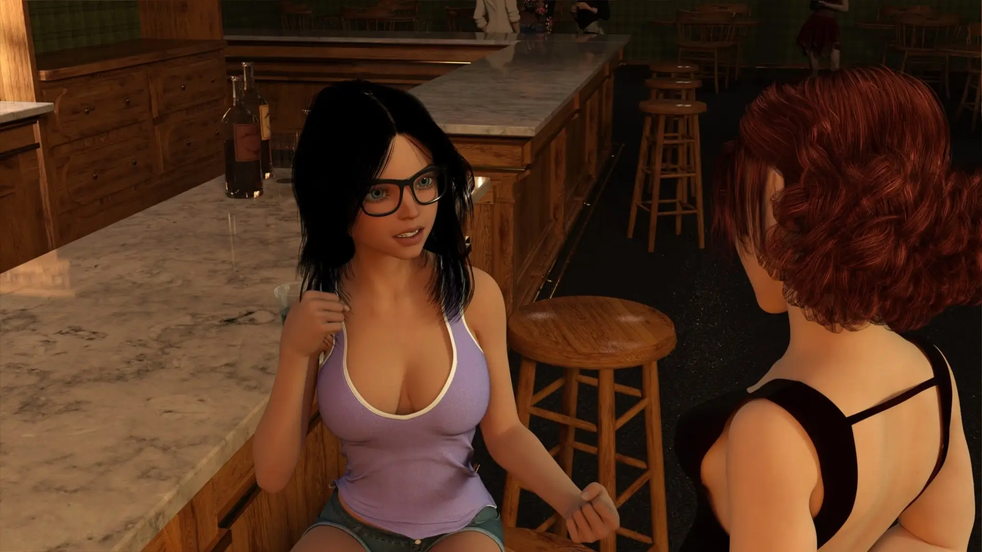 Single Again gameplay screenshot 7 (Ren'Py adult game) by Clever name games – free download