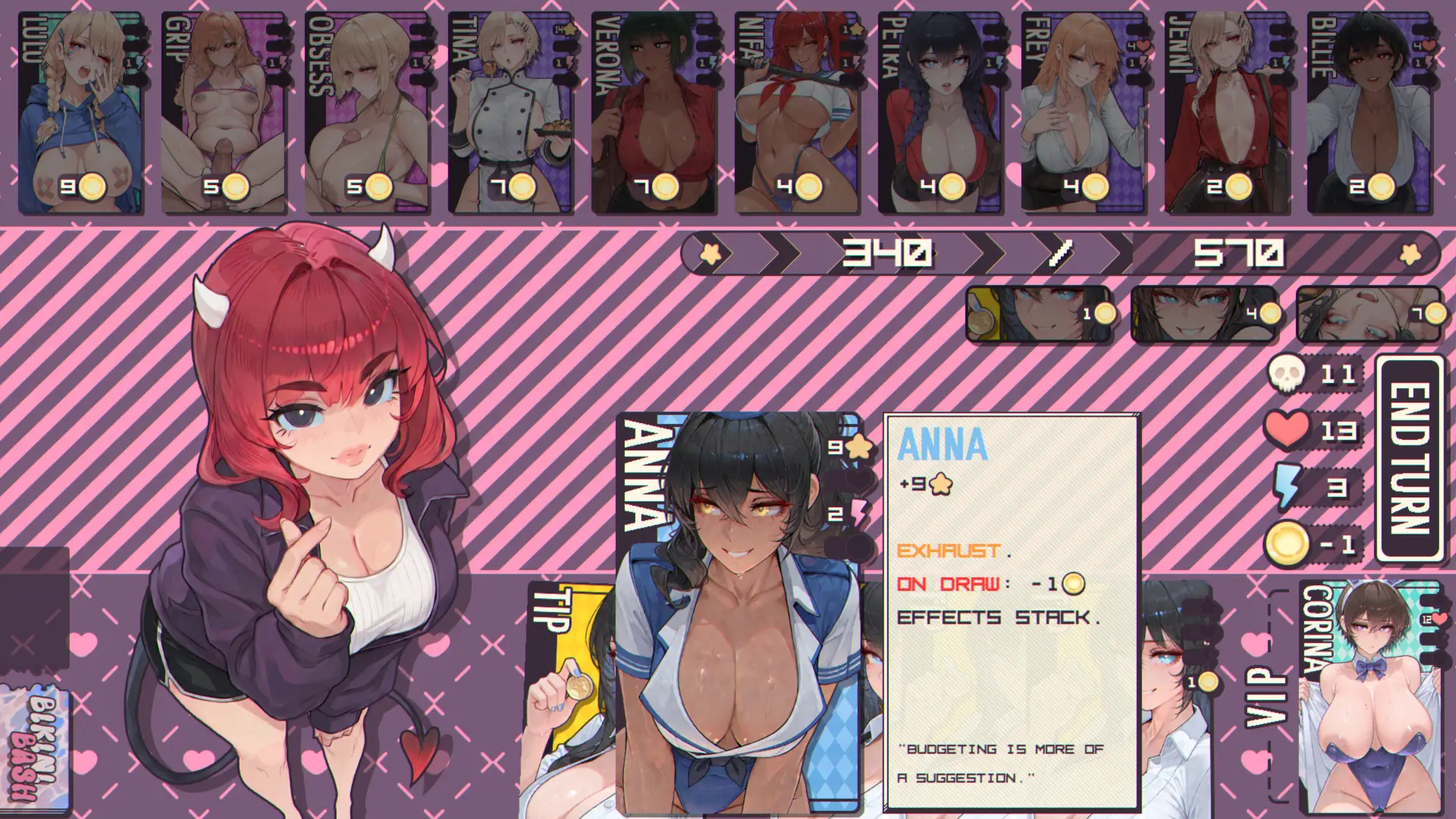 Bikini Bash gameplay screenshot 4 (RPGM adult game) by EveEvergreen – free download