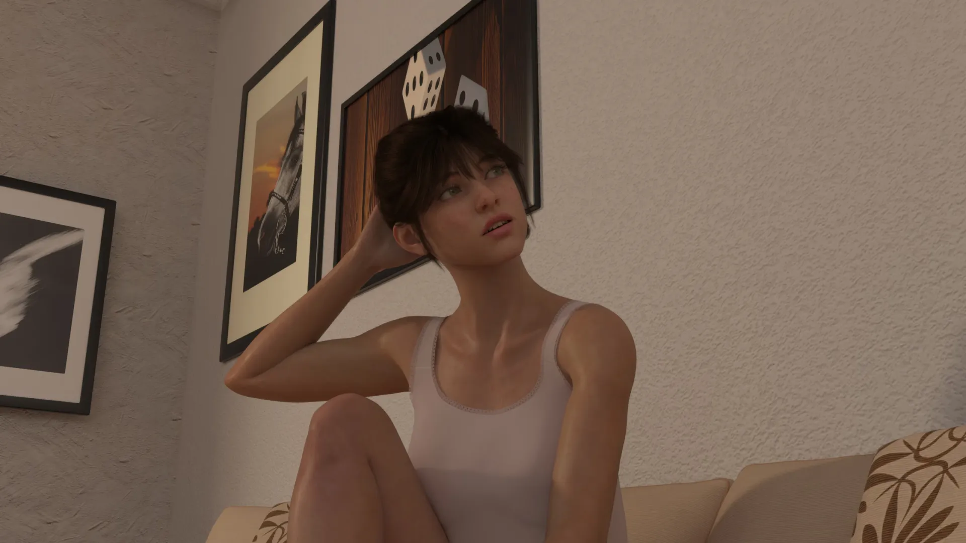 Broken City gameplay screenshot 3 (Ren'Py adult game) by Fullchill – free download