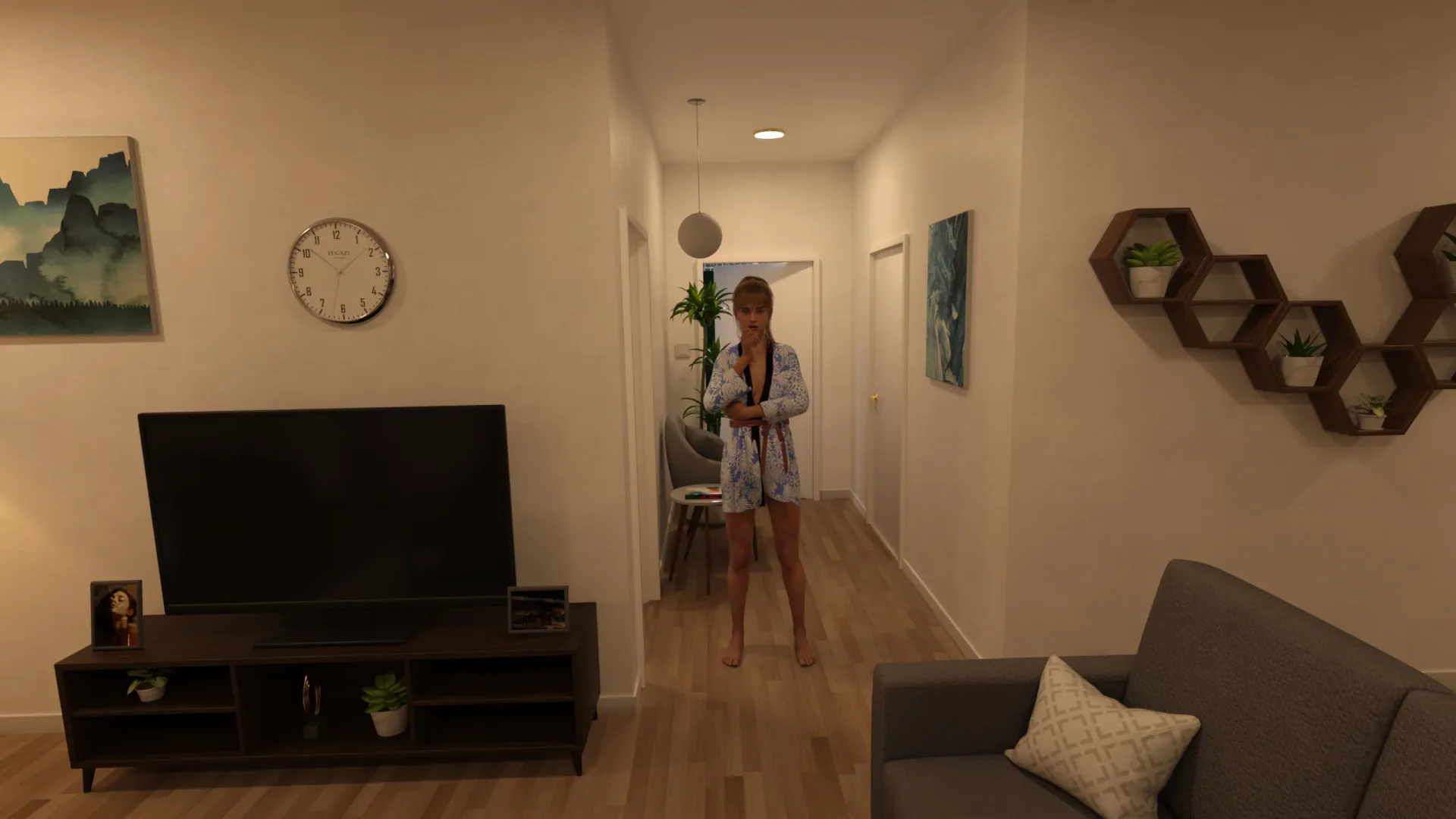 Broken City gameplay screenshot 10 (Ren'Py adult game) by Fullchill – free download