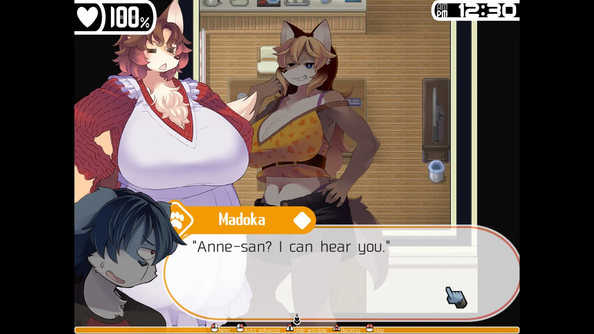 Two Beasts Or Not To Beast! gameplay screenshot 2 (Wolf RPG adult game) by Tokinokogiri – free download