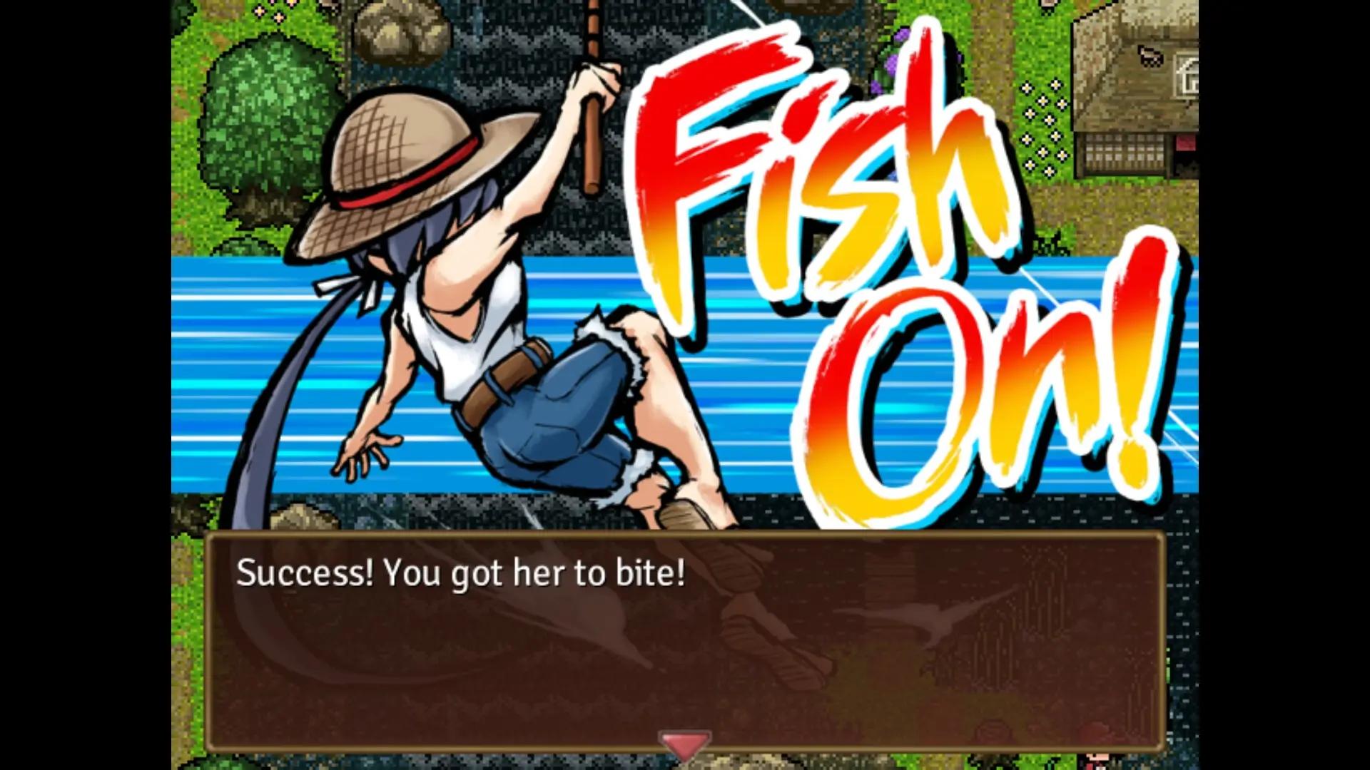 Legend of the Master Baiter Origins: Gills Gone Wild gameplay screenshot 3 (Wolf RPG adult game) by BigWednesday – free download