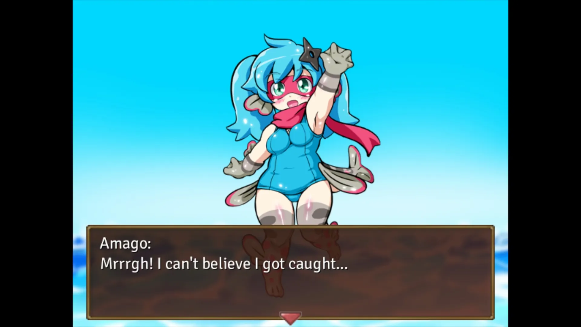 Legend of the Master Baiter Origins: Gills Gone Wild gameplay screenshot 1 (Wolf RPG adult game) by BigWednesday – free download