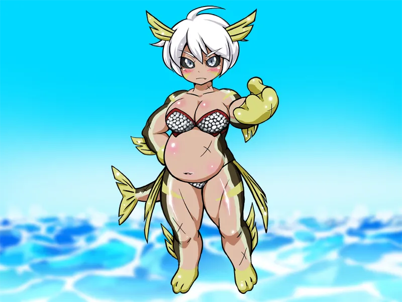 Legend of the Master Baiter Origins: Gills Gone Wild gameplay screenshot 9 (Wolf RPG adult game) by BigWednesday – free download