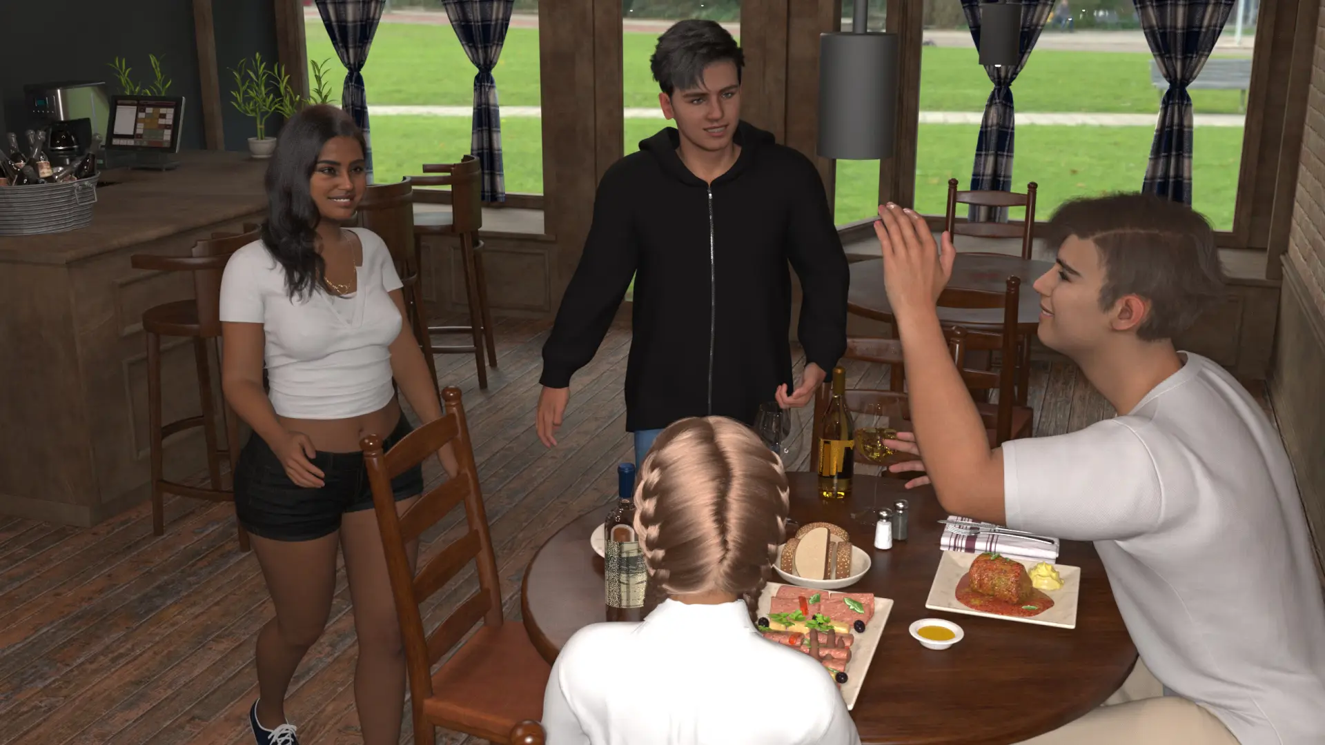 Life is Hard cover 0.1 – Ren'Py adult game by DoubleLife free download