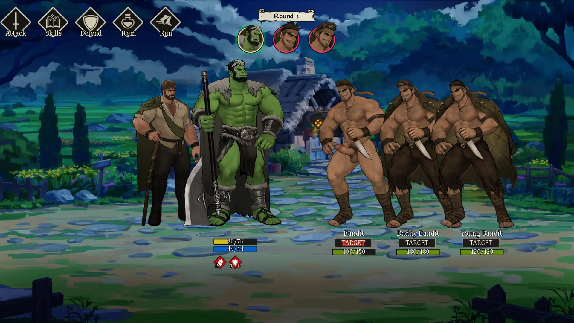 Druid of Hungwood gameplay screenshot 5 (Ren'Py adult game) by Y Press Games – free download
