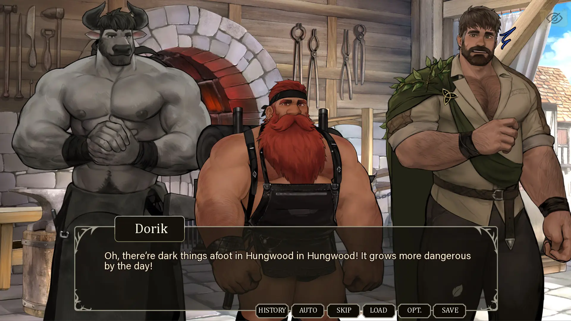 Druid of Hungwood gameplay screenshot 13 (Ren'Py adult game) by Y Press Games – free download