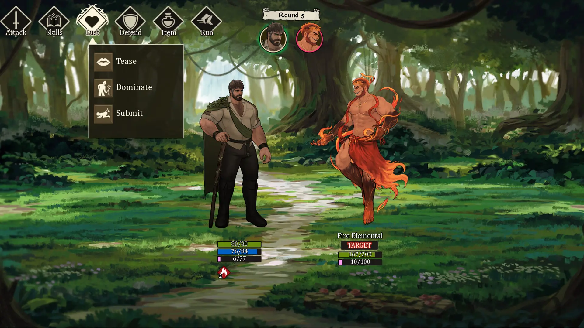 Druid of Hungwood gameplay screenshot 15 (Ren'Py adult game) by Y Press Games – free download