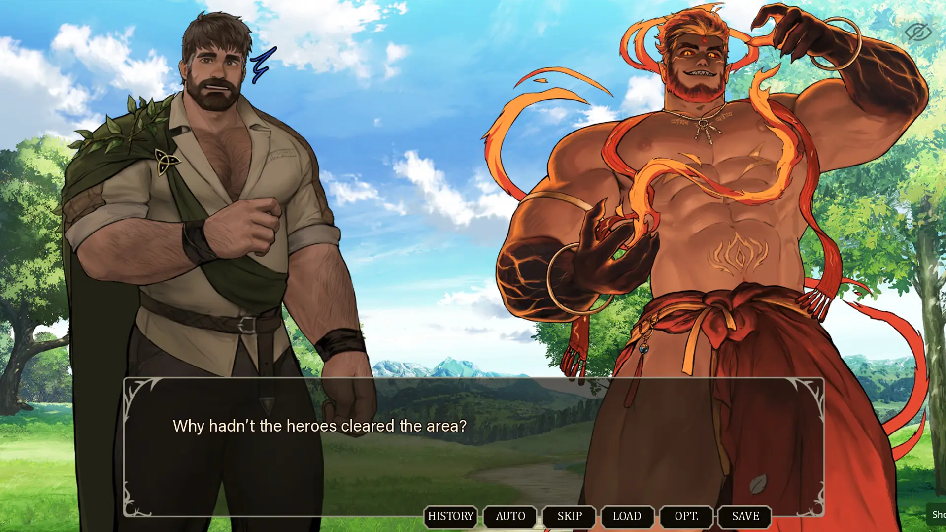 Druid of Hungwood gameplay screenshot 16 (Ren'Py adult game) by Y Press Games – free download