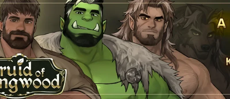Druid of Hungwood cover demo – Ren'Py adult game by Y Press Games free download