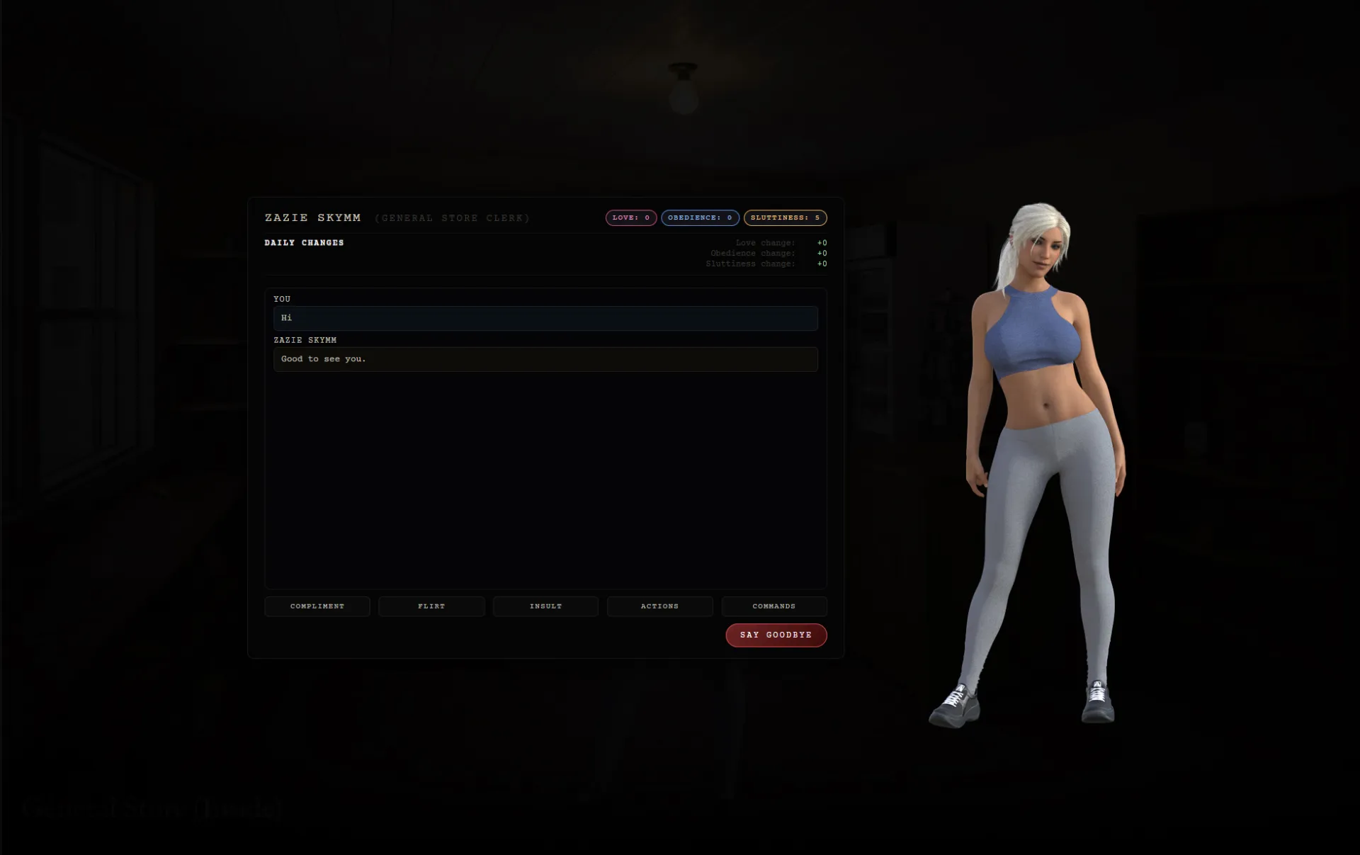 Checkpoint gameplay screenshot 2 (HTML adult game) by TheSimpleMan101 – free download