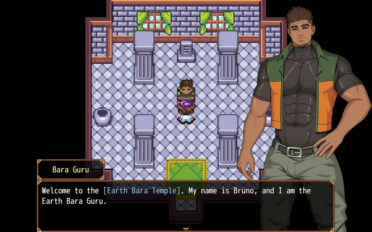 Baramon – Gotta Fuc ’em All! gameplay screenshot 3 (RPGM adult game) by Male Doll – free download