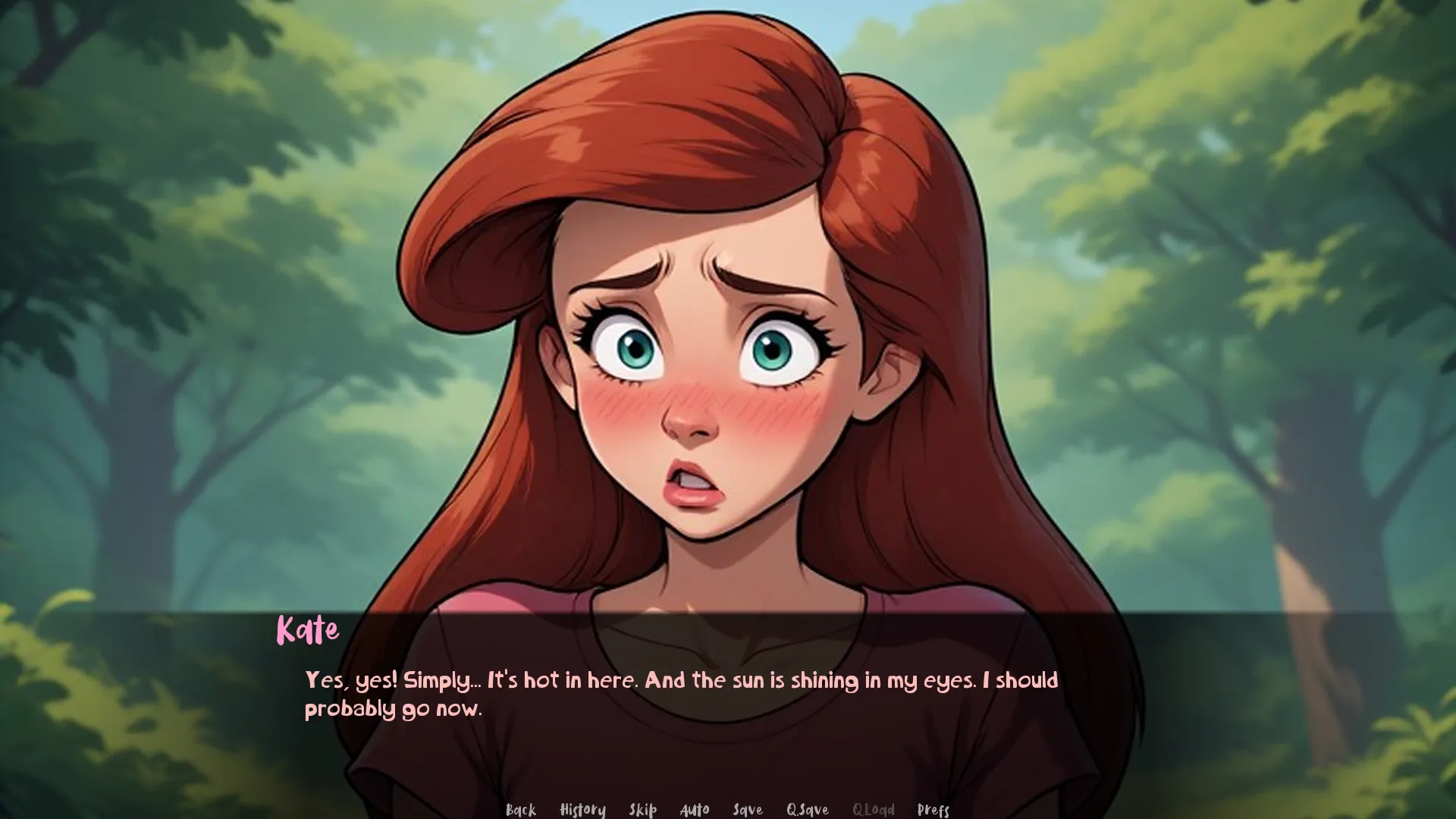Sultry Secrets gameplay screenshot 2 (Ren'Py adult game) by Moonnut – free download