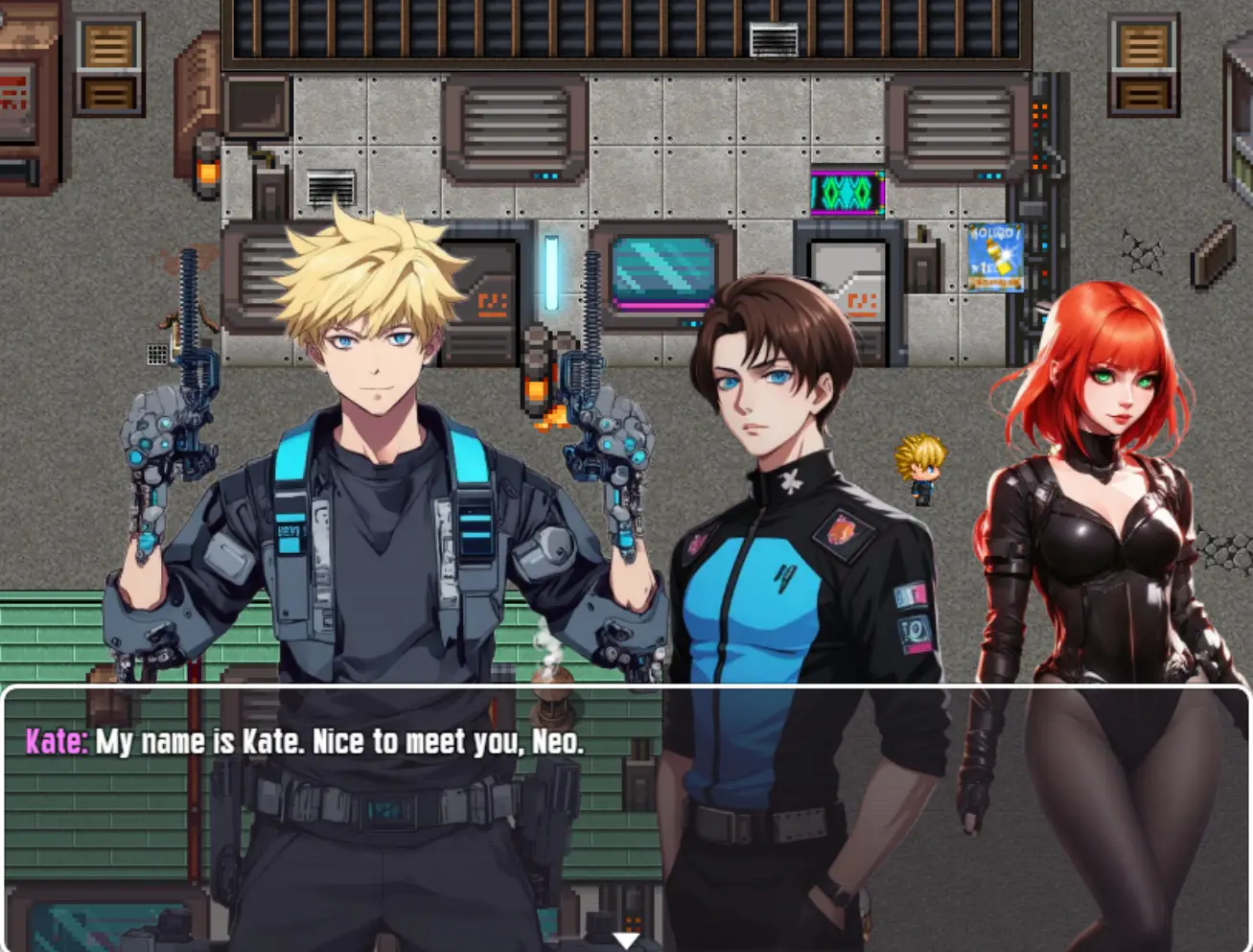 Cyberwhores gameplay screenshot 5 (RPGM adult game) by Moonnut – free download