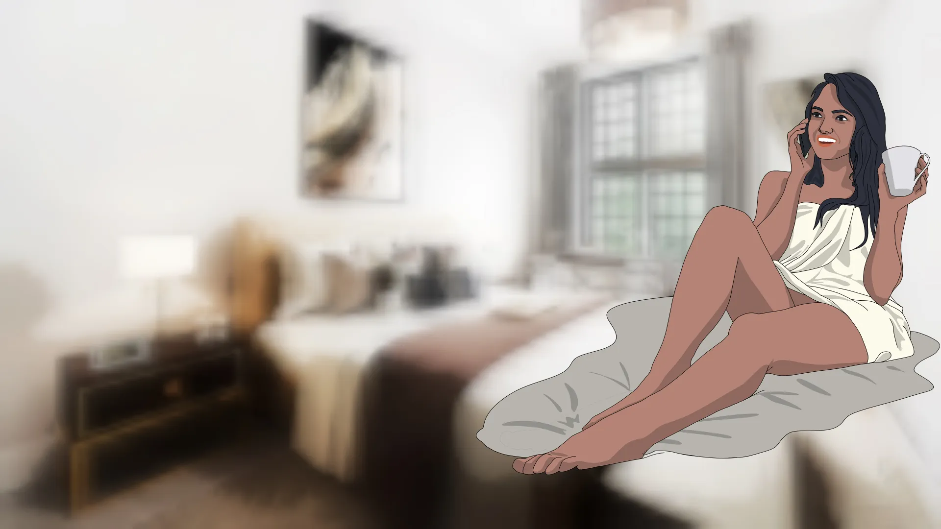 Amanda’s Temptation gameplay screenshot 8 (Ren'Py adult game) by LifeLine Studio – free download