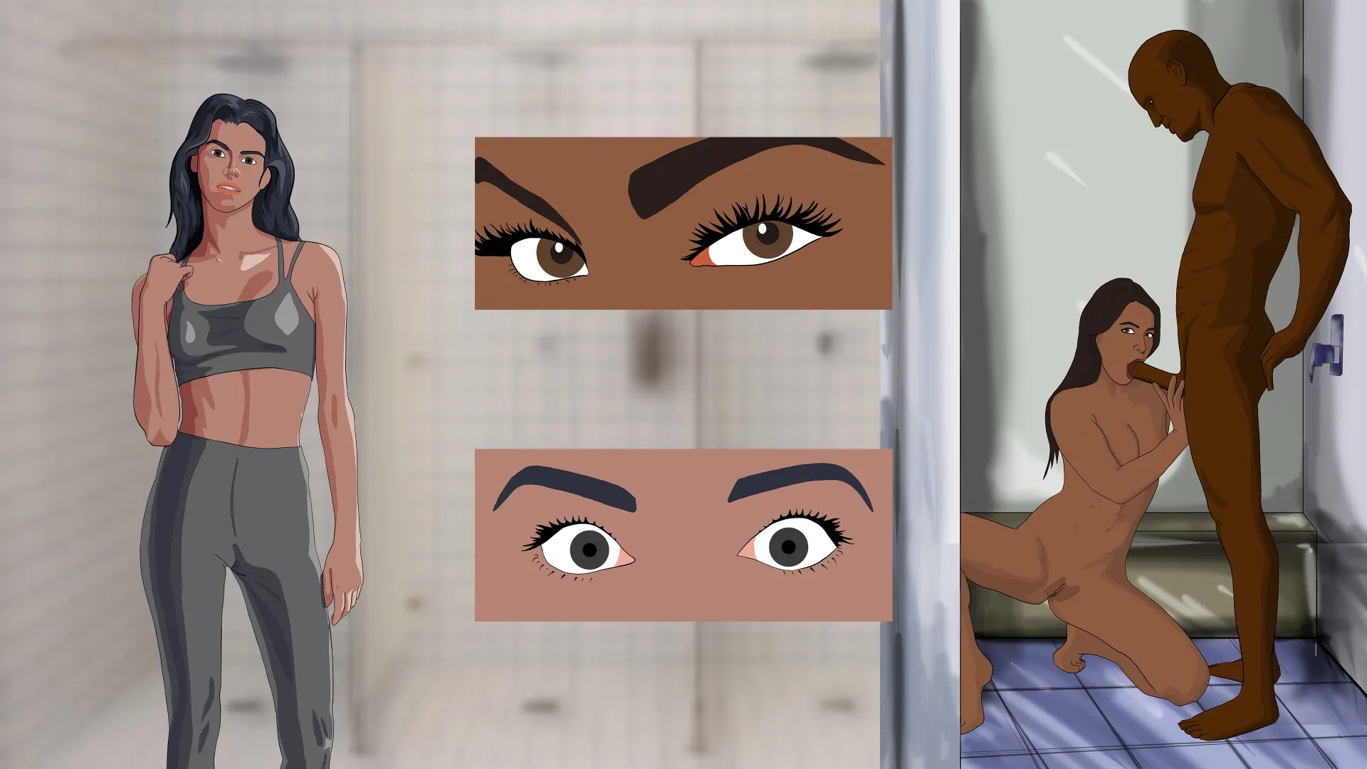 Amanda’s Temptation gameplay screenshot 4 (Ren'Py adult game) by LifeLine Studio – free download