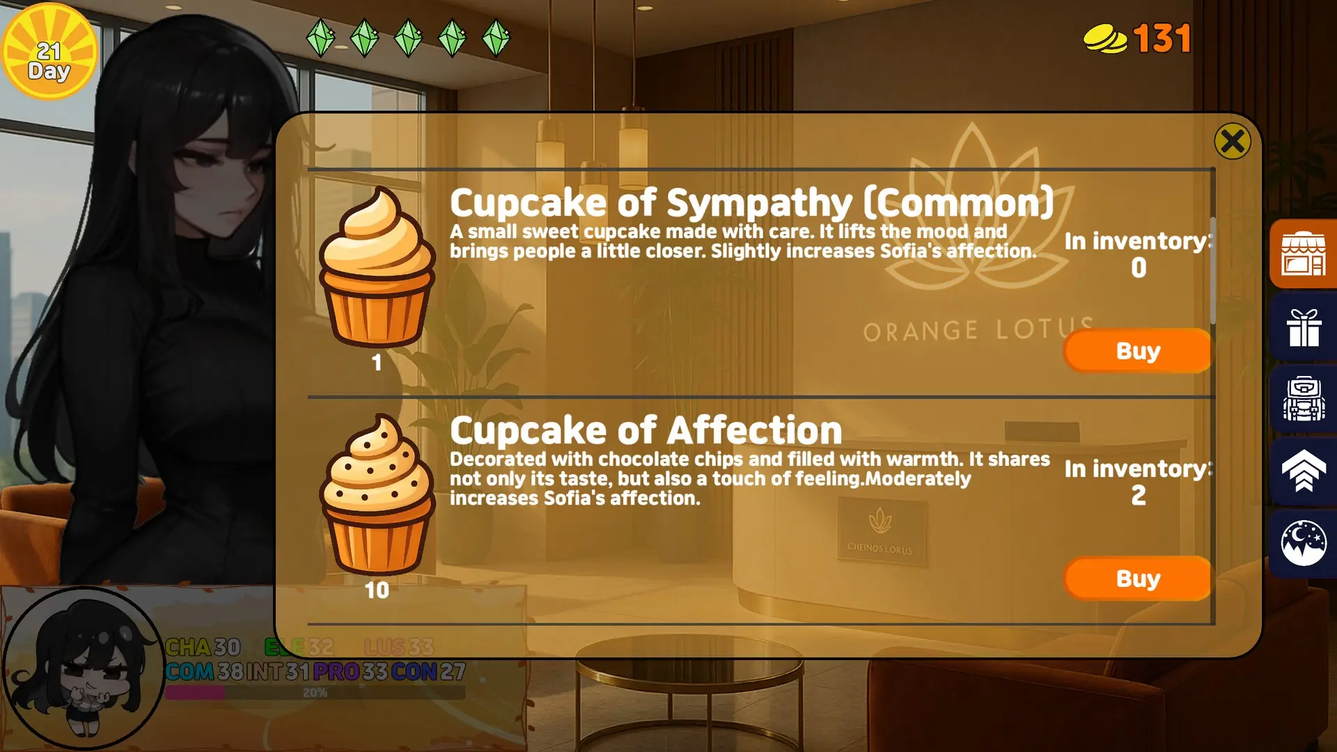 Orange Lotus gameplay screenshot 1 (Others adult game) by Ctrl+Z Games – free download