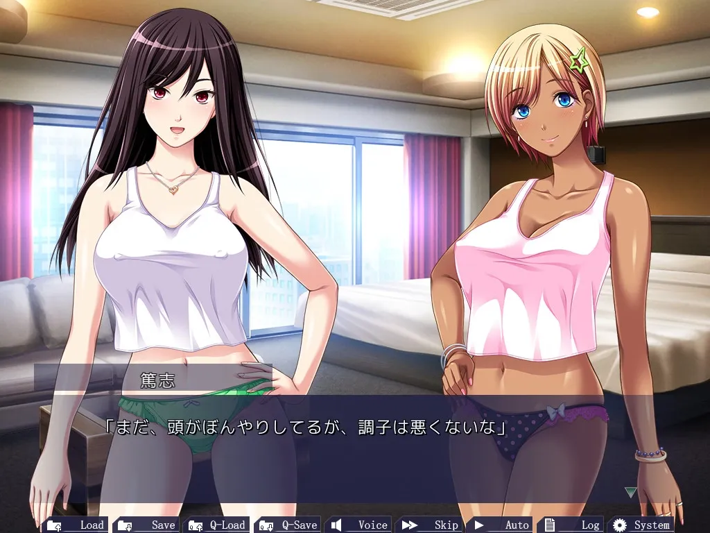 Shiro & Kuro Runaway Gals Do Anything For A Place To Stay gameplay screenshot 5 (Others adult game) by a-MODEL – free download