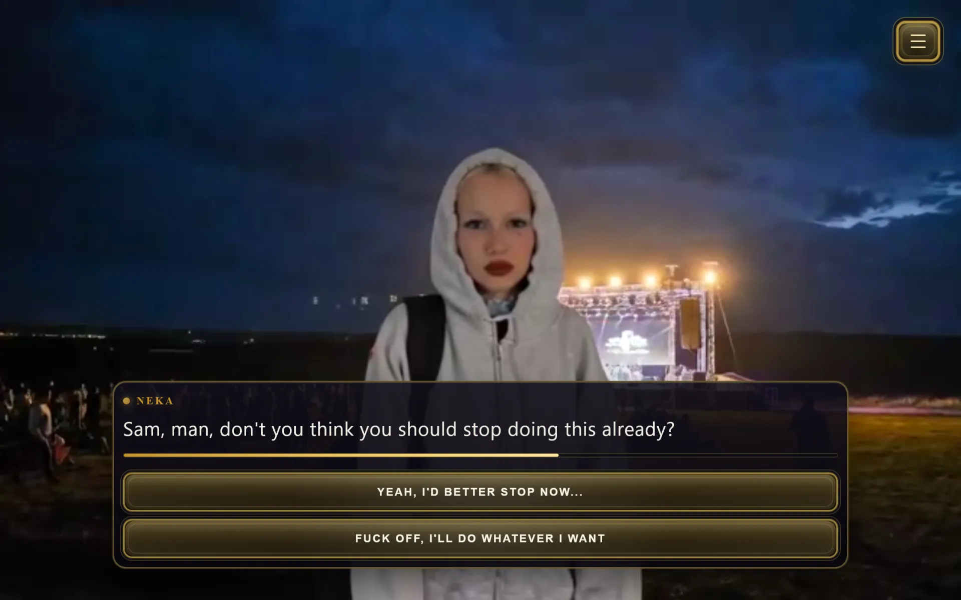Ordinary Stories gameplay screenshot 4 (HTML adult game) by Amoralea – free download