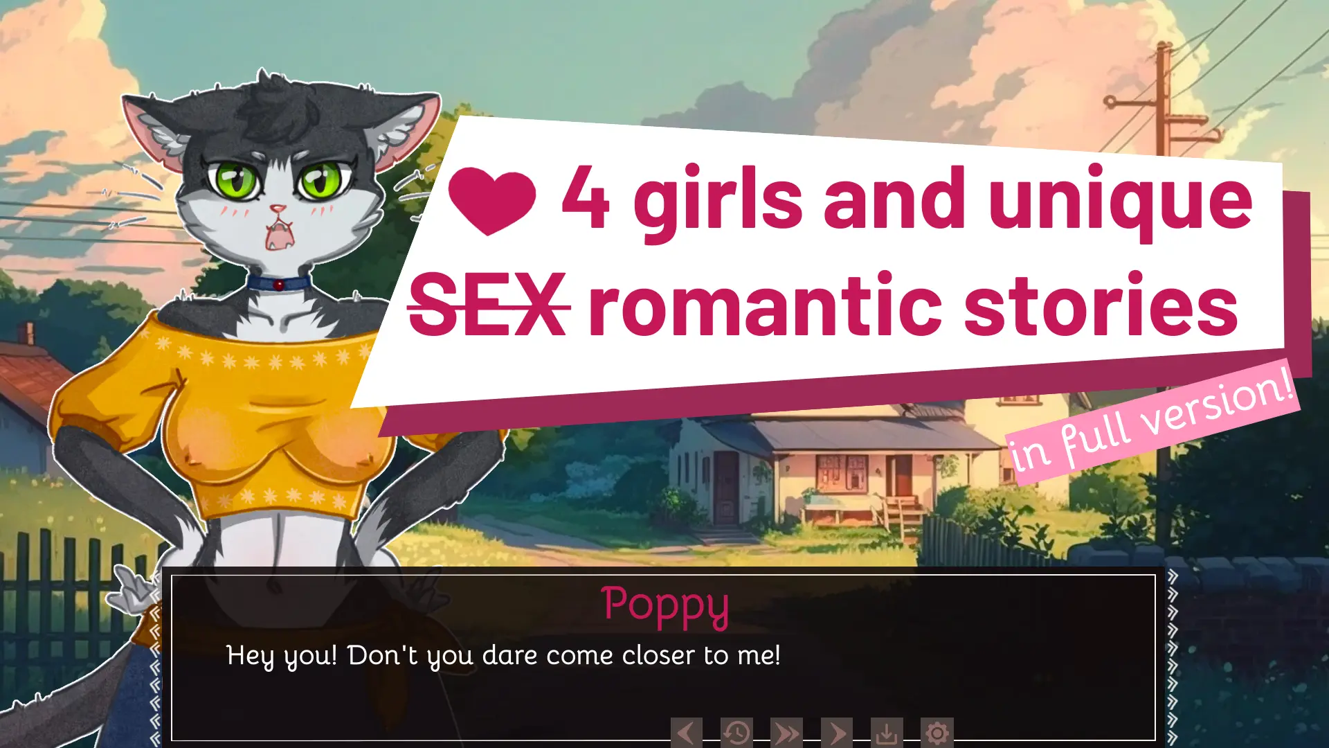 St. Maria Village gameplay screenshot 3 (Ren'Py adult game) by Ecclesia Feriae – free download