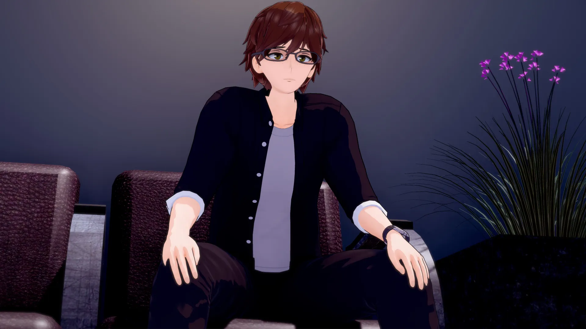 Futa on Urology Clinic gameplay screenshot 3 (Ren'Py adult game) by Purple Pulse – free download