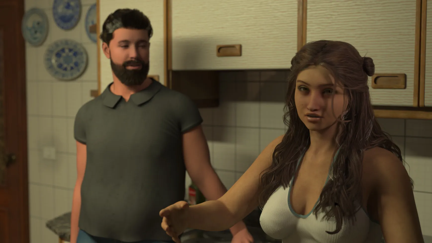 Heartbeat Casino-Hotel gameplay screenshot 9 (Ren'Py adult game) by Monobloc – free download