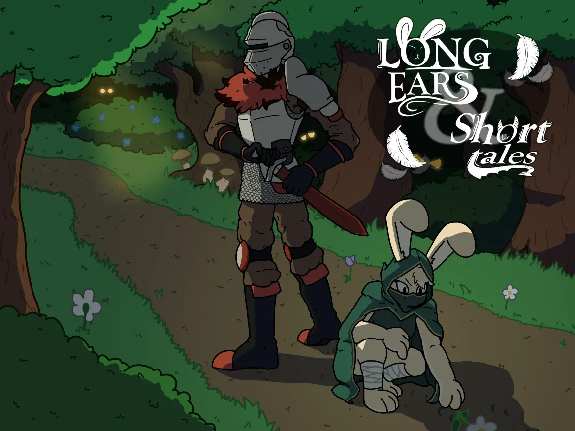 Long Ears and Short Tales cover 3 Demo – RPGM adult game by TheMightyCanhead free download
