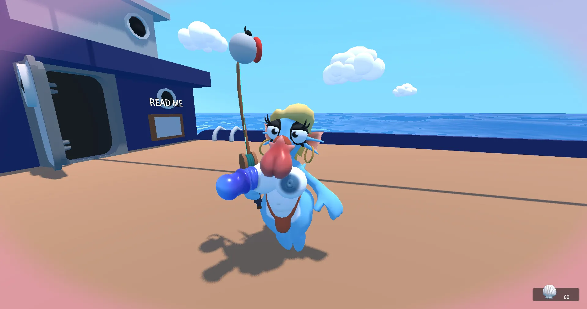 Finnie’s Bimbo Fishing gameplay screenshot 1 (Others adult game) by FizzyMola – free download