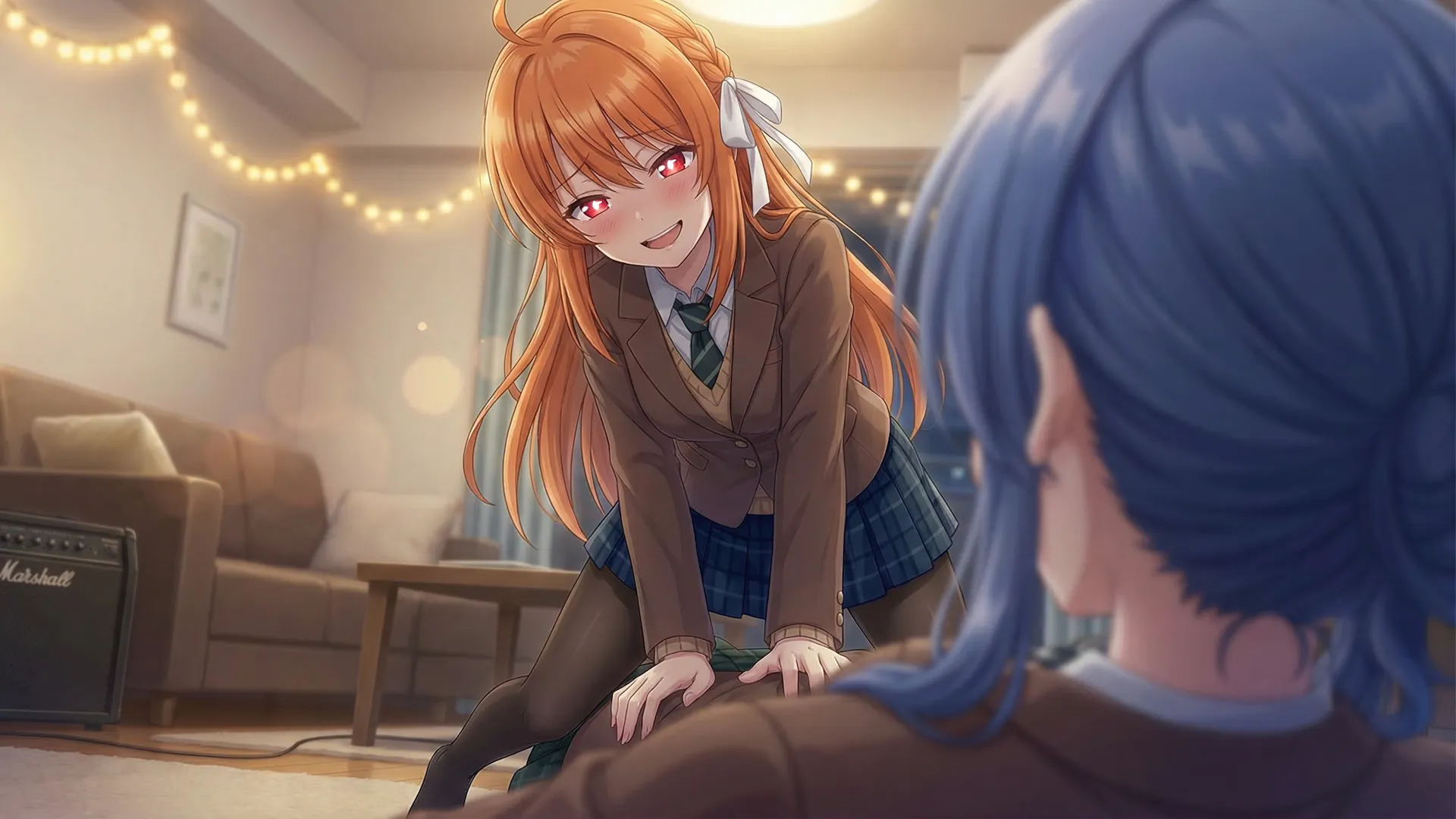The Brightest Neon – Semitone Resonance gameplay screenshot 16 (Ren'Py adult game) by DomDot – free download