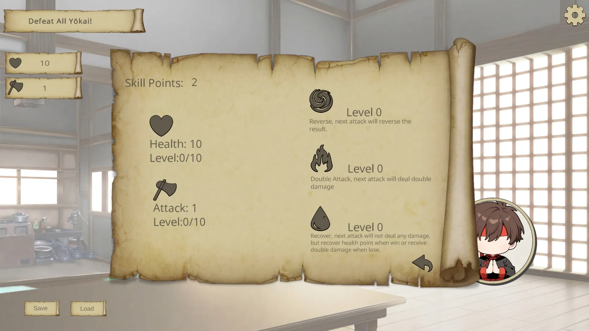 Janken Exorcist gameplay screenshot 1 (Unity adult game) by DessertTheory – free download