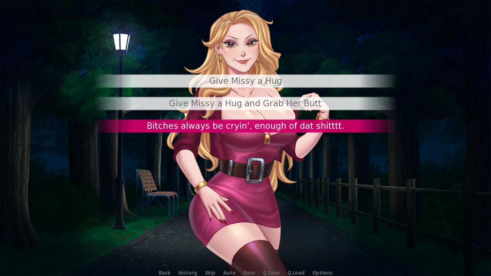 Big Tiddy Moms to the Rescue gameplay screenshot 4 (Ren'Py adult game) by Paul Rodenburg – free download