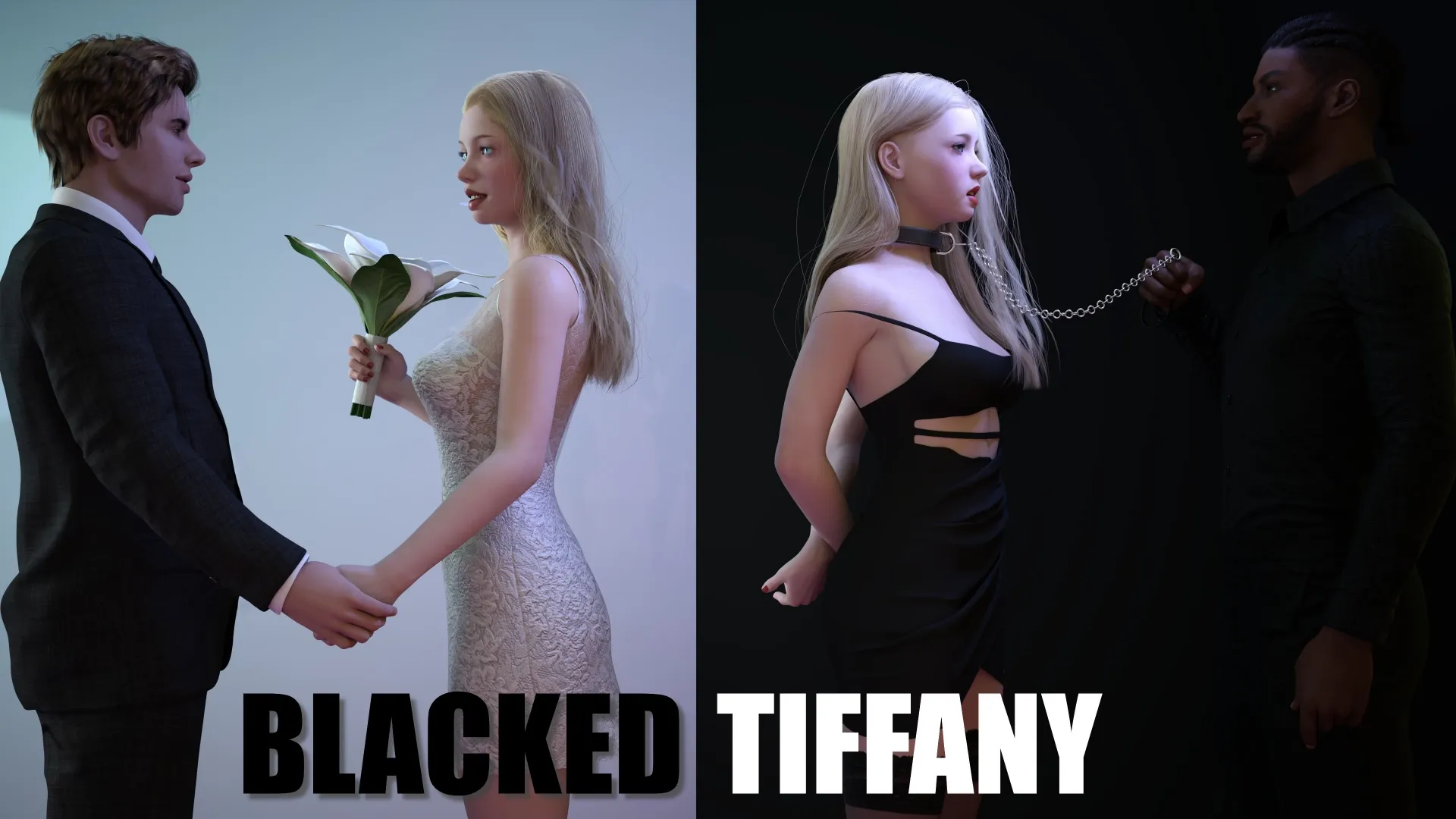 Blacked Tiffany cover Episode 2 Reworked – Ren'Py adult game by R1k0 free download