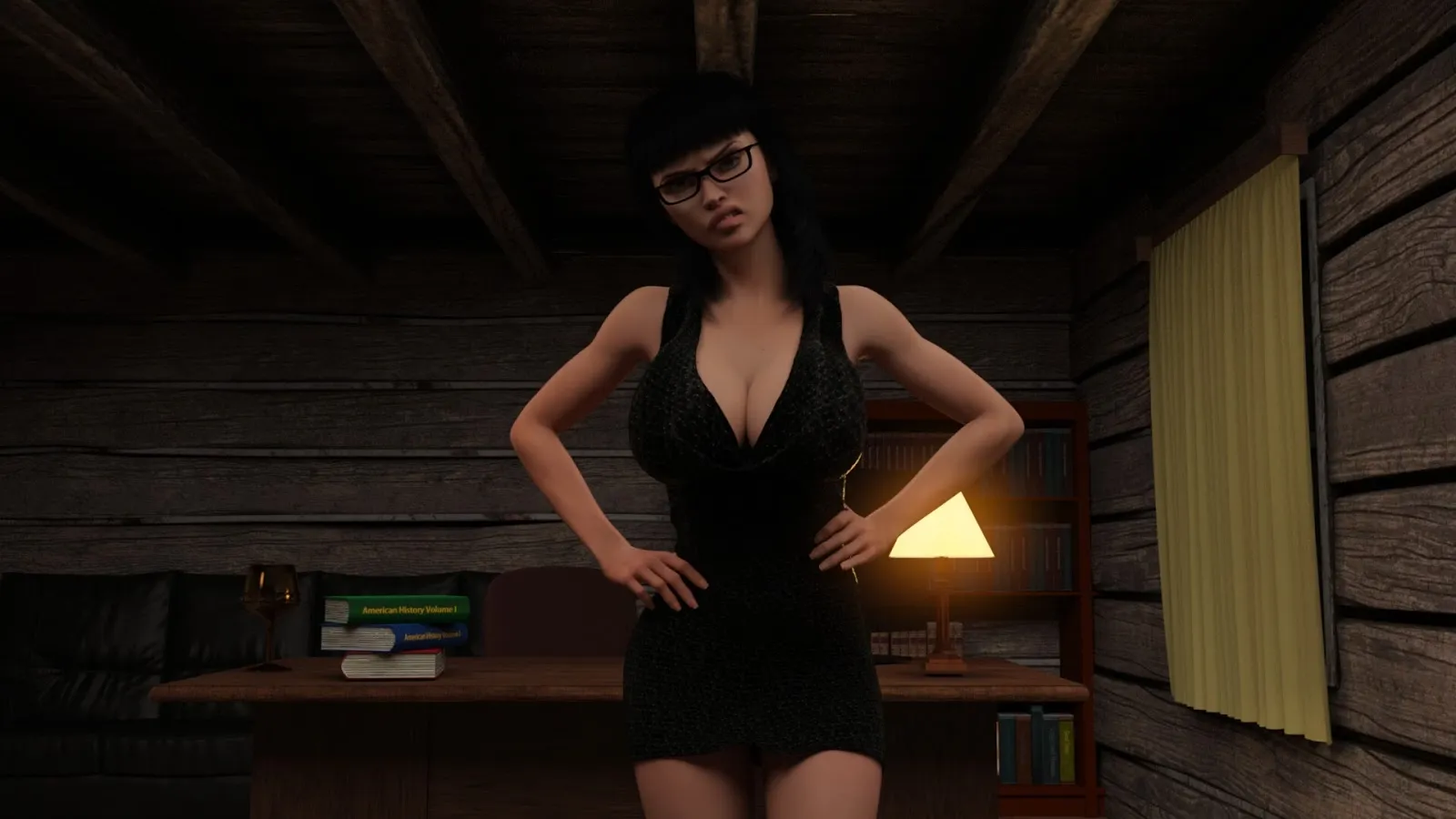 Harem Camp gameplay screenshot 4 (Ren'Py adult game) by Dirty Secret Studio – free download