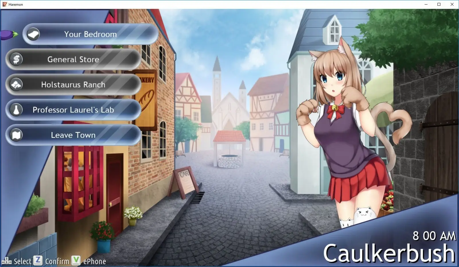 Haremon gameplay screenshot 6 (Others adult game) by TsunAmie – free download