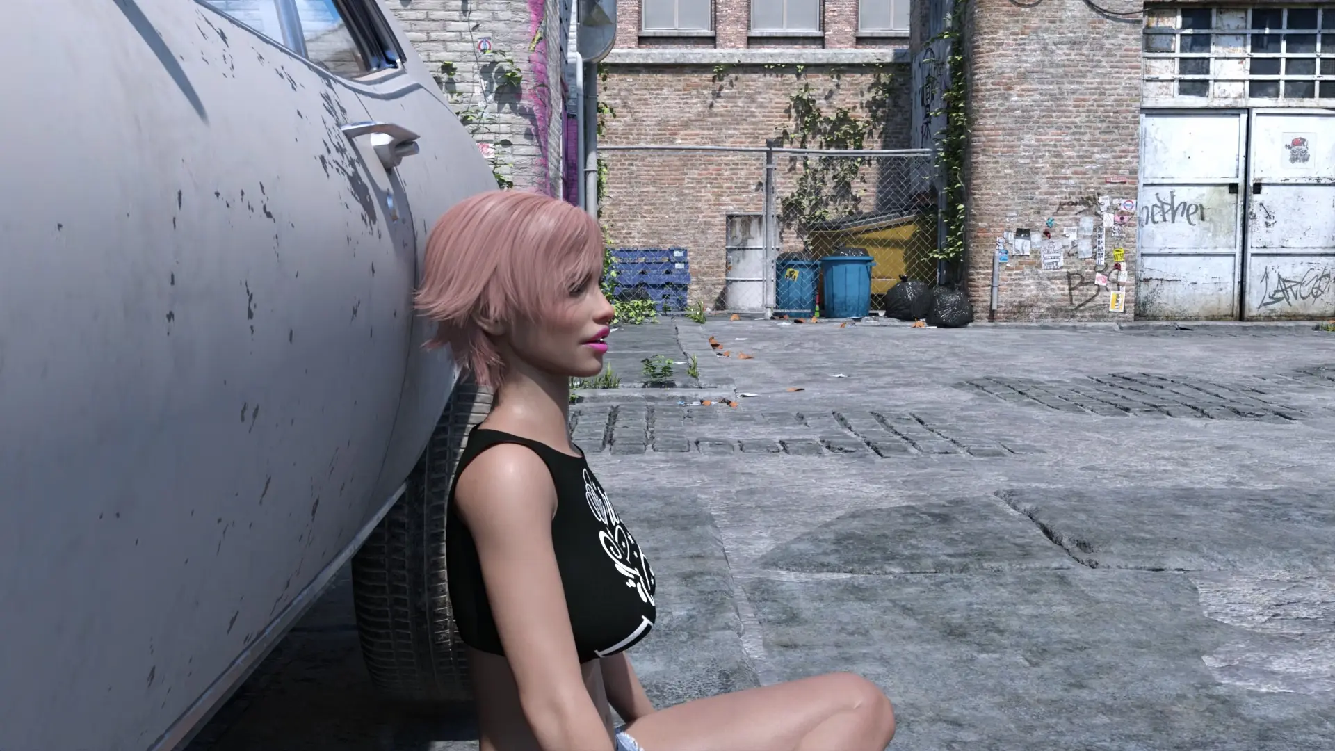 One Day at a Time gameplay screenshot 5 (Ren'Py adult game) by Zoey Raven – free download