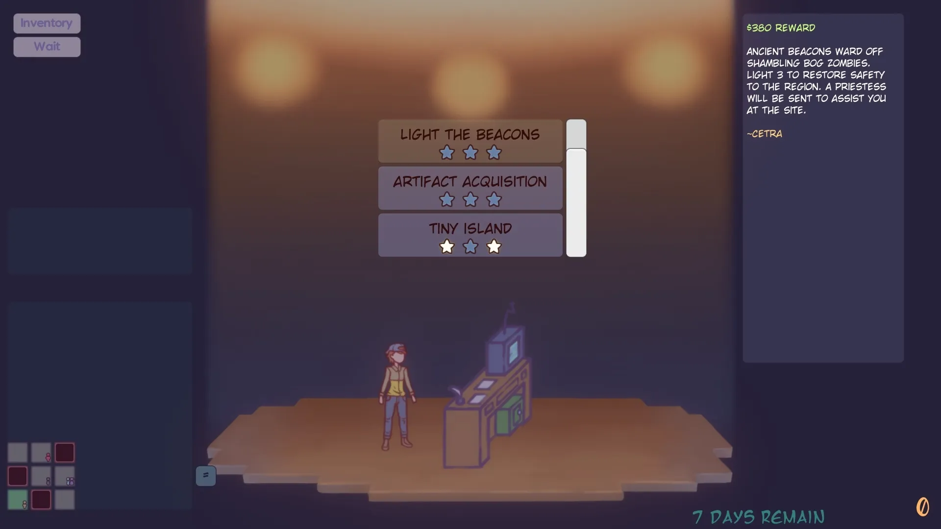Summer Sweepers gameplay screenshot 7 (Unity adult game) by Impy – free download