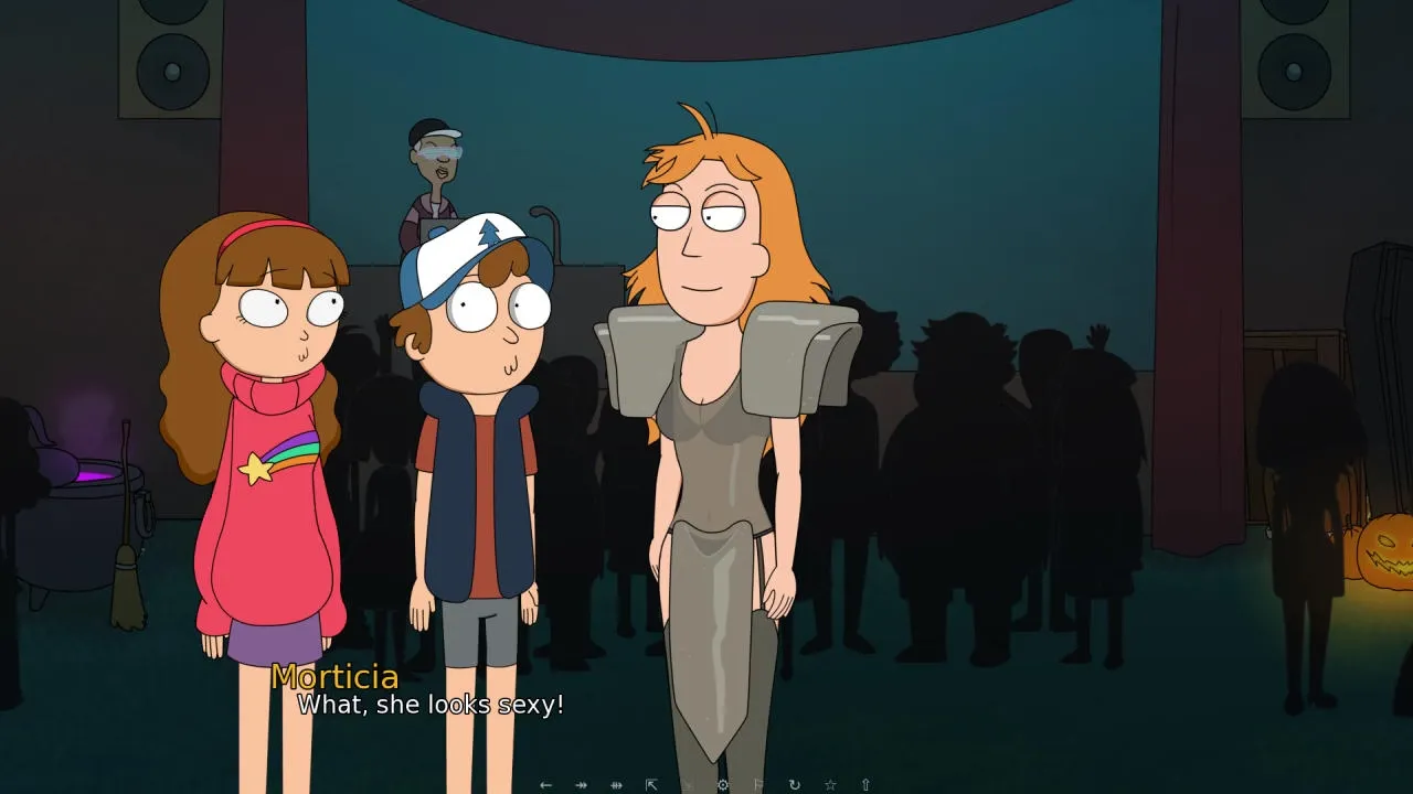 Rick and Morty: Another Way Home gameplay screenshot 6 (Ren'Py adult game) by Ferdafs – free download