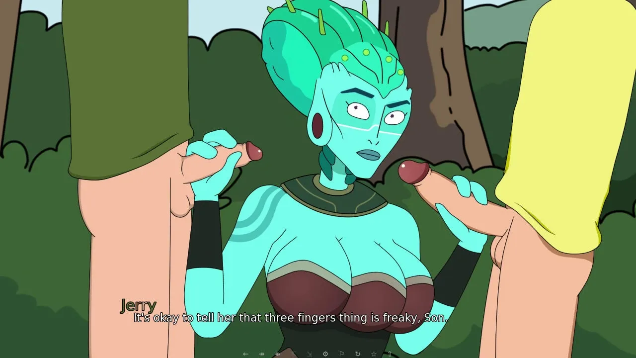 Rick and Morty: Another Way Home gameplay screenshot 11 (Ren'Py adult game) by Ferdafs – free download