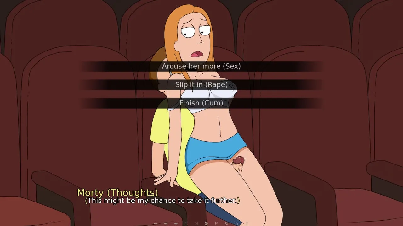 Rick and Morty: Another Way Home gameplay screenshot 12 (Ren'Py adult game) by Ferdafs – free download