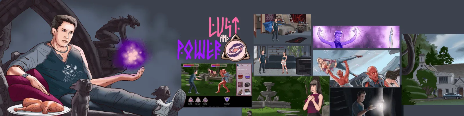Lust and Power gameplay screenshot 3 (Ren'Py adult game) by Lurking Hedgehog – free download