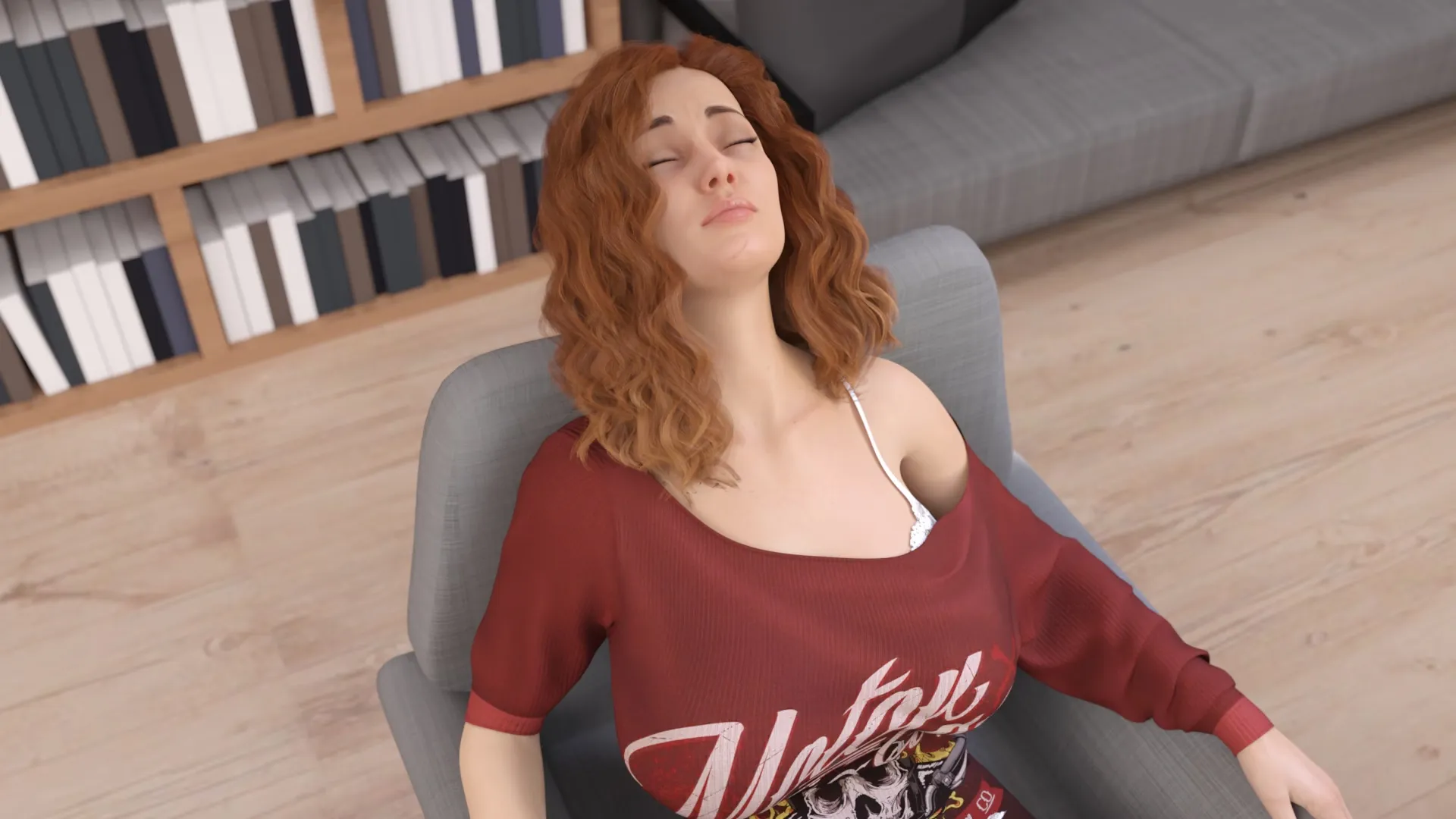 The Cabin – Summer Vacation gameplay screenshot 9 (Ren'Py adult game) by CellStudios – free download