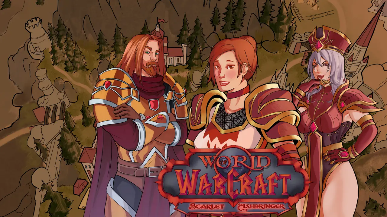 Scarlet Ashbringer gameplay screenshot 5 (Ren'Py adult game) by Scarlet Ashbringer Studio – free download