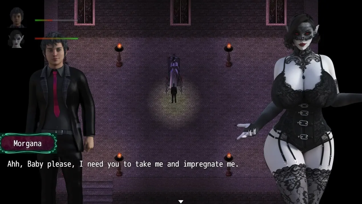 Infinity Realm gameplay screenshot 2 (RPGM adult game) by Chaotic AsMe – free download