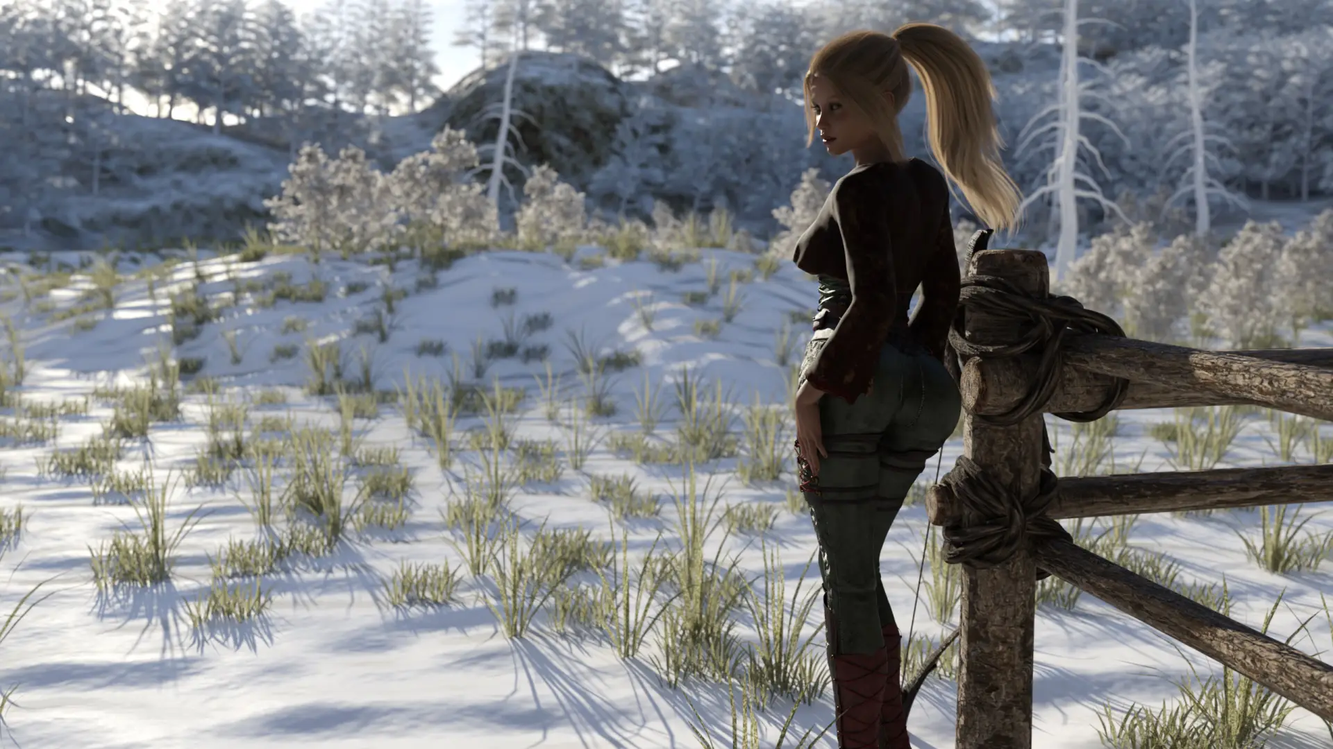 SnowStorm gameplay screenshot 19 (Ren'Py adult game) by GleenX Studio – free download