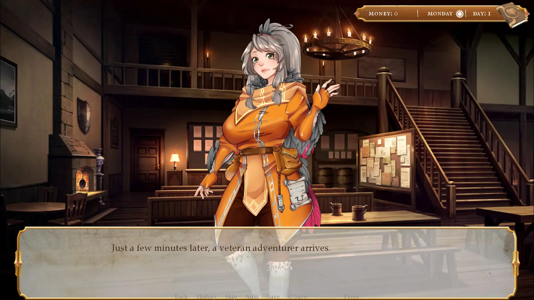Cross Worlds gameplay screenshot 1 (Ren'Py adult game) by Lustful Entertainment – free download
