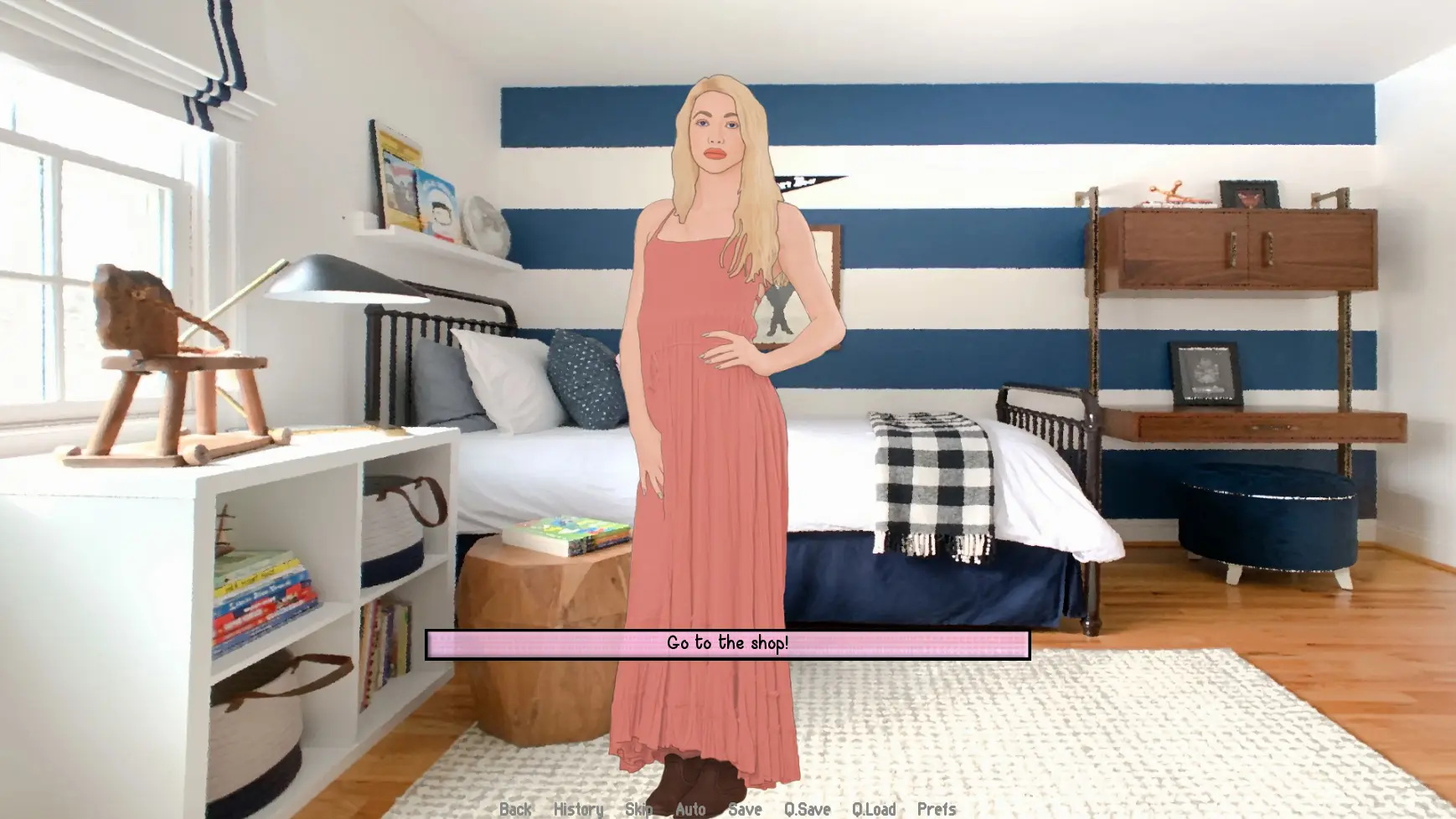 Journey into Sissyhood gameplay screenshot 2 (Ren'Py adult game) by OnlyANoob – free download