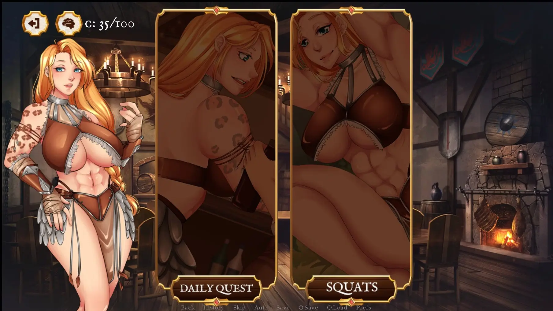 Cross Worlds gameplay screenshot 6 (Ren'Py adult game) by Lustful Entertainment – free download