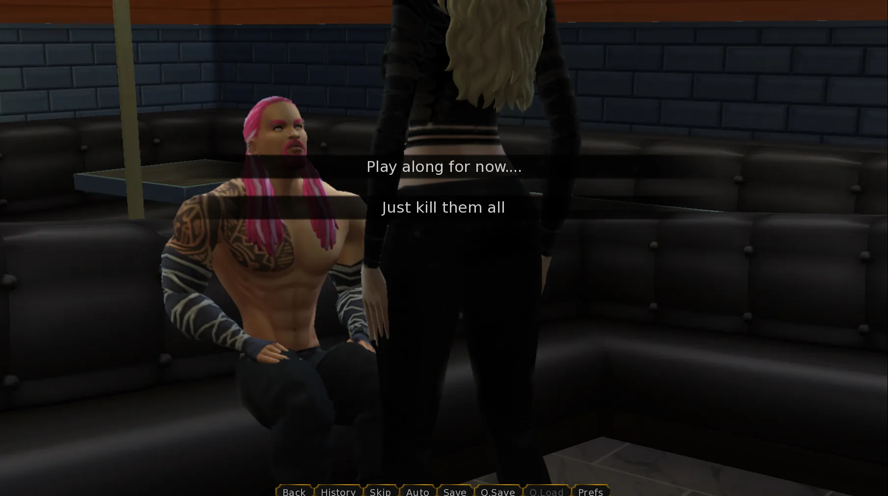 Silver Family gameplay screenshot 1 (Ren'Py adult game) by 88Michele88 – free download