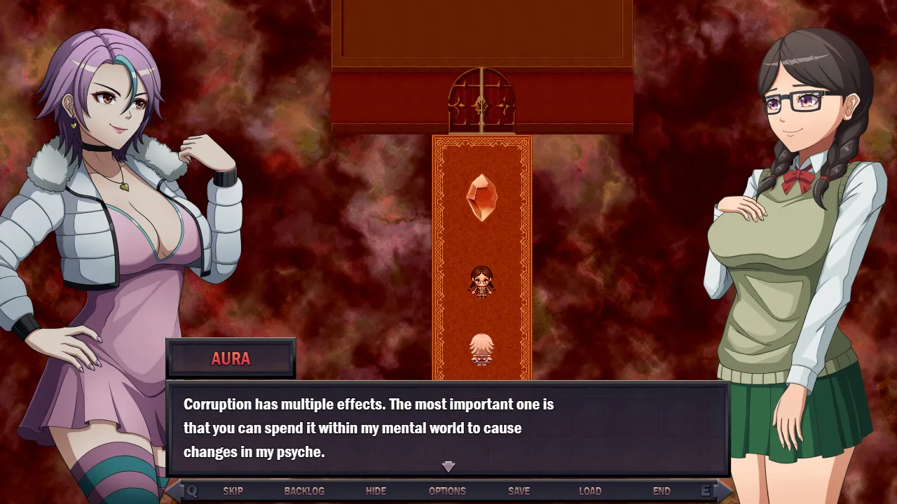 Star Knightess Aura gameplay screenshot 1 (RPGM adult game) by aura-dev – free download