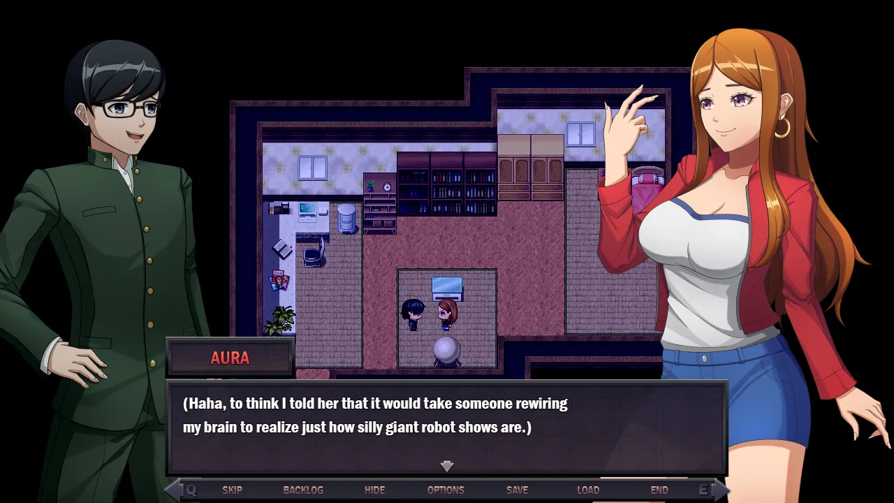 Star Knightess Aura gameplay screenshot 11 (RPGM adult game) by aura-dev – free download